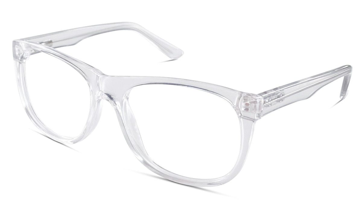 BlockBlueLight Blue Light Filter Computer Glasses - Clear Lens Kids ScreenTime Computer Glasses Crystal - Medium