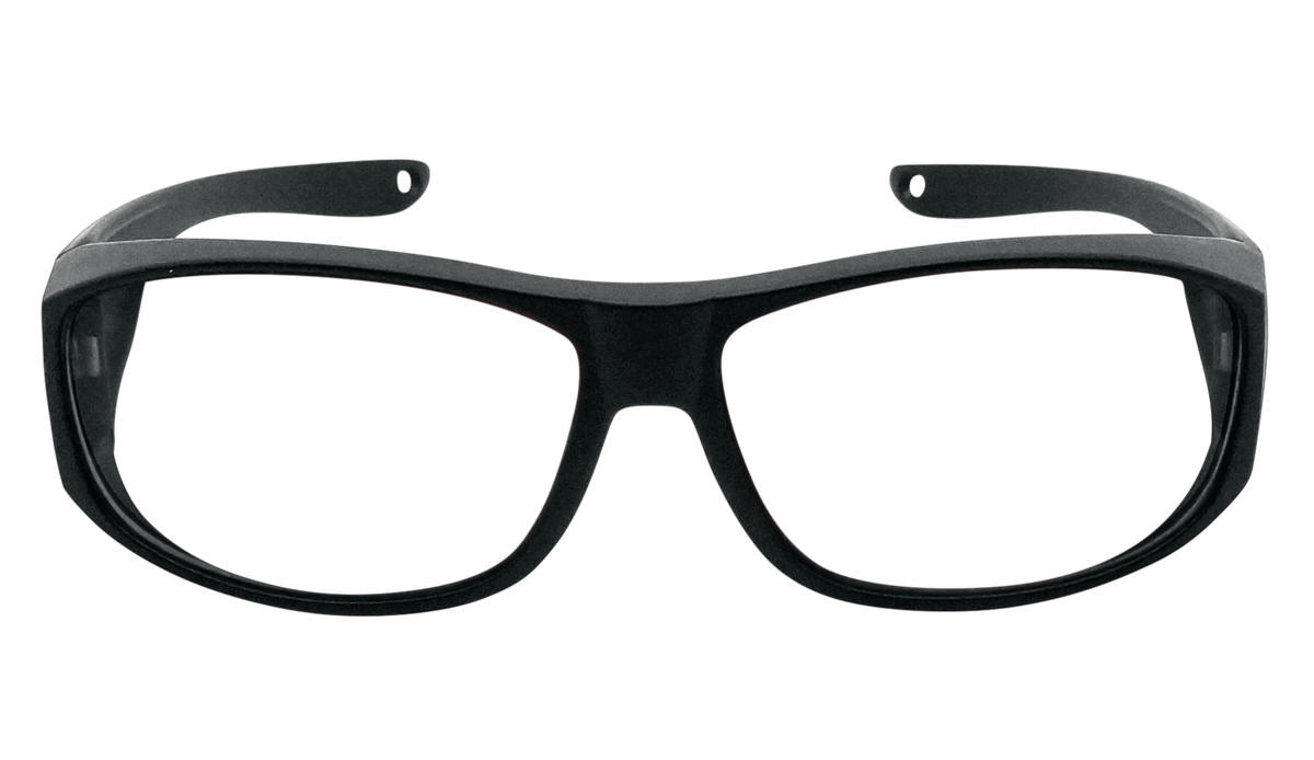 BlockBlueLight Blue Light Filter Computer Glasses - Clear Lens ScreenTime Fitover Premium Computer Glasses