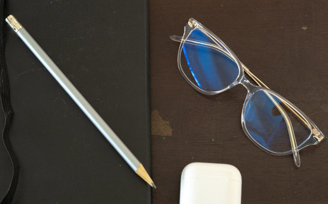 computer glasses and blue light glasses