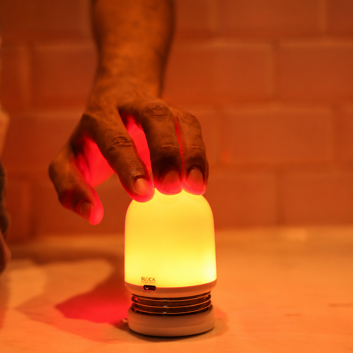 NoBlue Amber Beacon Light