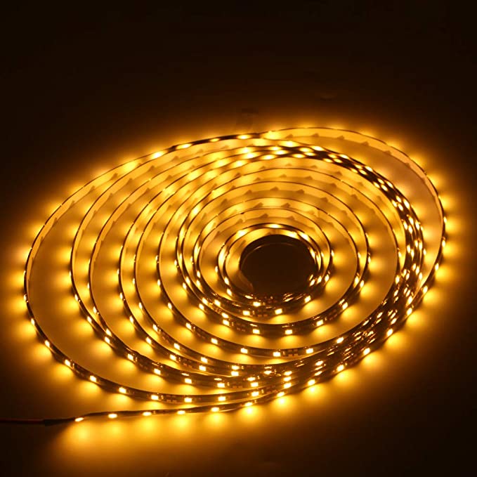 NoBlue Amber Blue Blocking LED Strip Lights