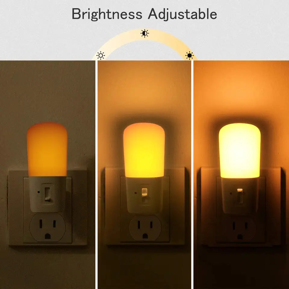 NoBlue Plugin Amber Night Light