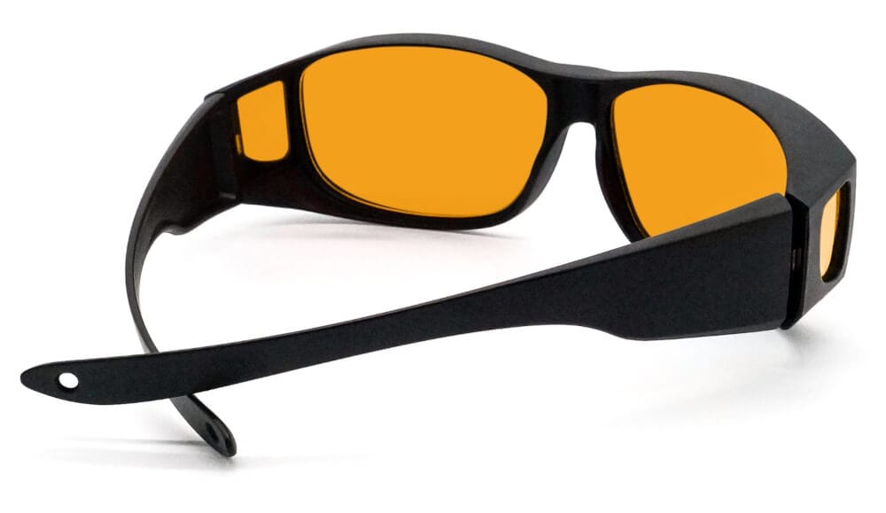 BlockBlueLight Blue Light Blocking Glasses - Amber Lens SunDown FITOVER Blue Blocking Glasses