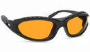 BlockBlueLight Blue Light Blocking Glasses - Amber Lens SunDown Wrap Blue Blocking Glasses