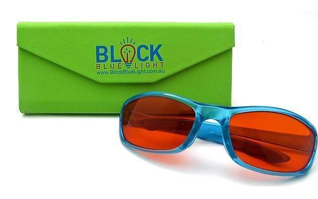 Kids NightFall Blue Blocking Glasses - Translucent Pink-Blue Light Blocking Glasses-BlockBlueLight