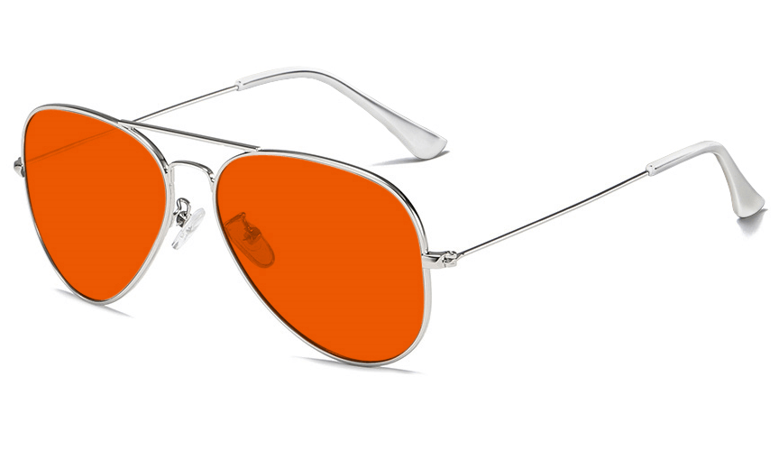 NightFall Aviator Blue Blocking Glasses