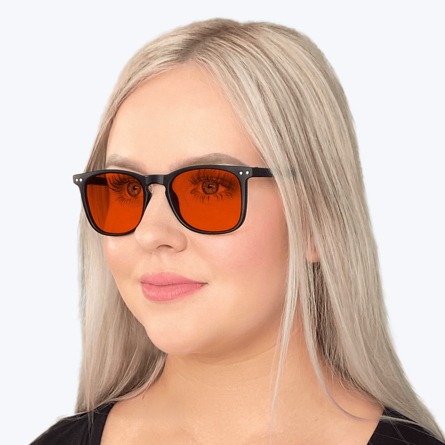 Nightfall Taylor Blue Blocking Glasses Black BlockBlueLight