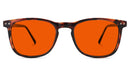 BlockBlueLight Blue Light Blocking Glasses - Red Lens Nightfall Taylor Blue Blocking Glasses - Tortoise