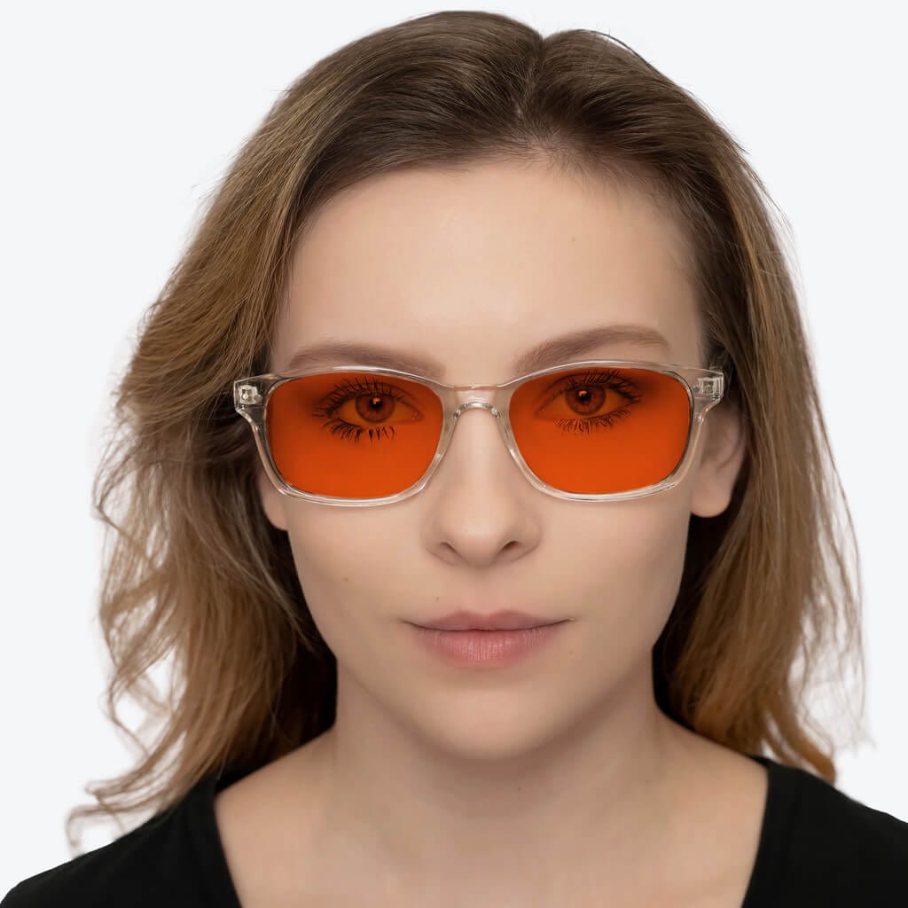 Clear blue light blocking glasses Outlet