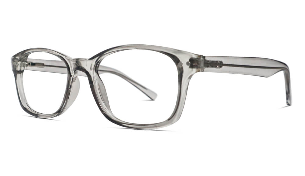 ScreenTime Wayfarer Computer Glasses Pearl Grey Readers