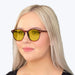 BlockBlueLight Blue Light Filter Glasses - Yellow Lens DayMax Billie Glasses - Tortoise