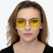 BlockBlueLight Blue Light Filter Glasses - Yellow Lens DayMax Elton Glasses - Gold