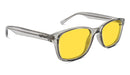 BlockBlueLight Blue Light Filter Glasses - Yellow Lens DayMax Wayfarer Glasses - Pearl Grey