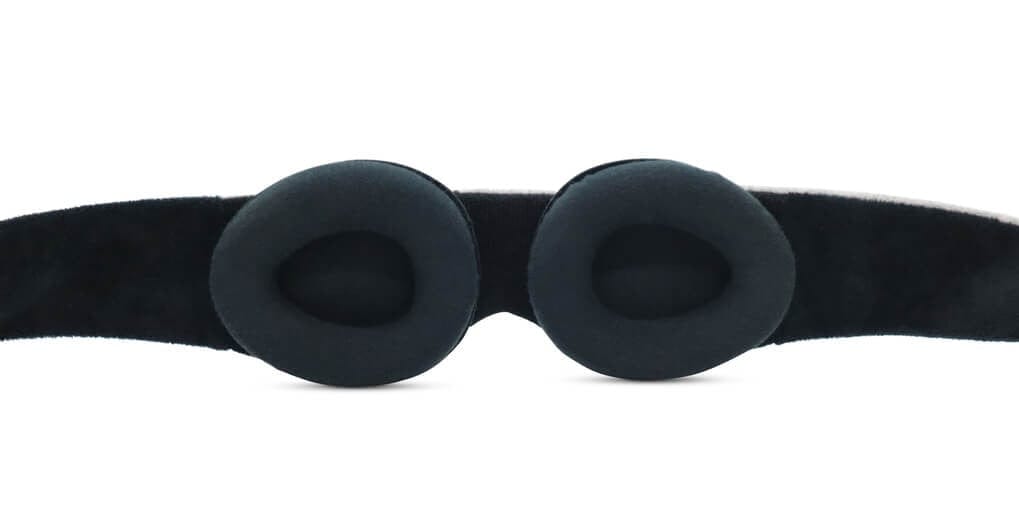 BlockBlueLight Light Blocking Sleep Masks Deluxe Delta Sleep Mask - 100% Light Blocking